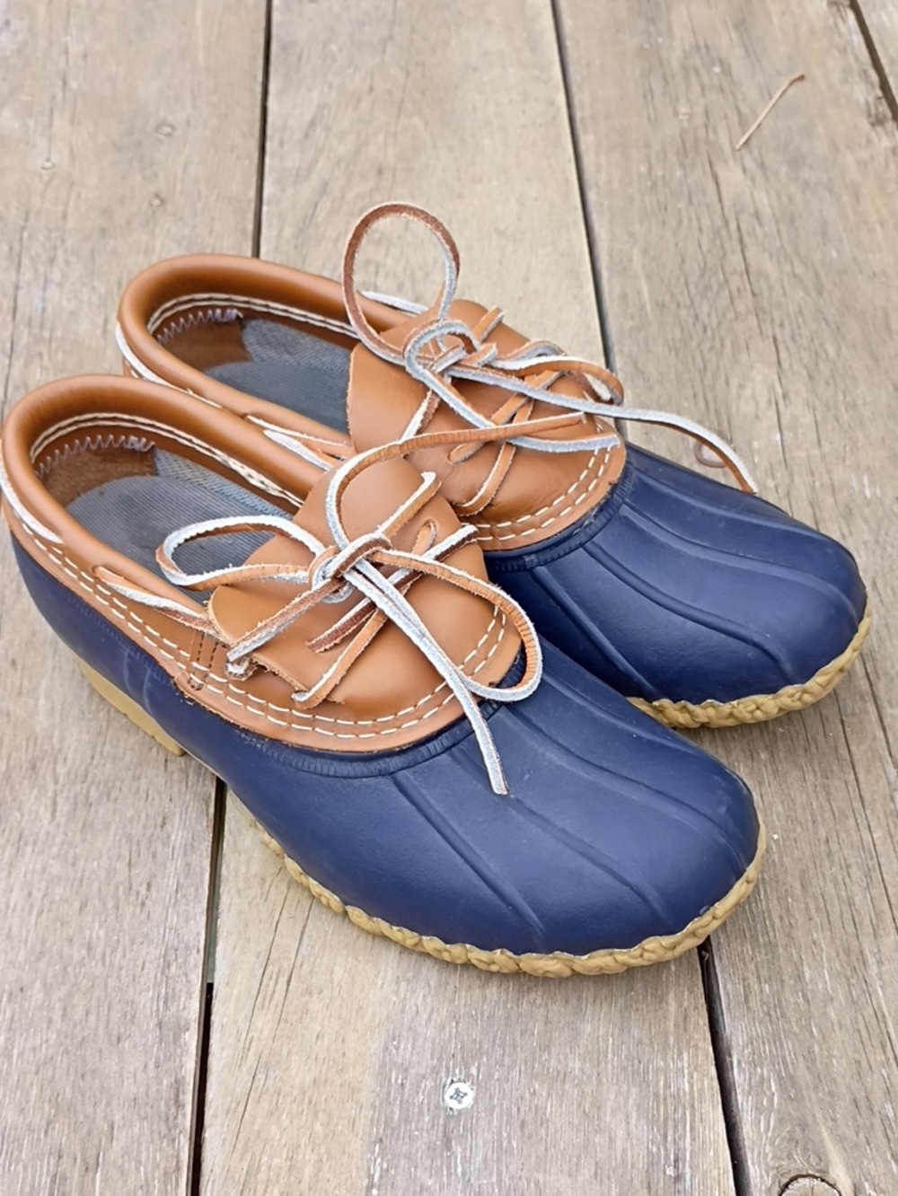 L.L Bean Boots Women's Rubber Mocs Size 6 M